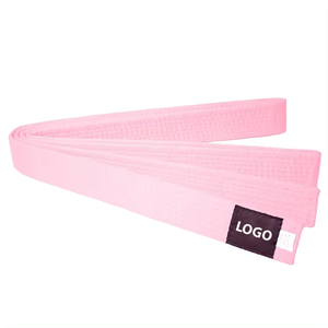 Meilleure vente ceinture de karaté aux couleurs personnalisées équipement d'arts martiaux professionnel de haute qualité Logo personnalisé pour Jiu Jitsu Taekwondo Judo - Product Image 6