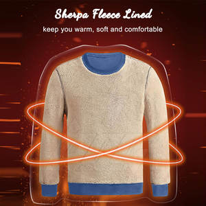 Ropa informal Tallas grandes Hecho en Pakistán Sudaderas Manga larga Algodón Mezclado Hombres Sudaderas - Product Image 2