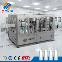 Máquina Automática de Alta Velocidad para Llenado de Botellas de PET con Control PLC, Línea de Producción de Agua Mineral Llave en Mano