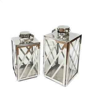 โคมไฟสแตนเลสพร้อมกระจกใสสำหรับตกแต่งบ้านงานปาร์ตี้งานอีเวนต์งานปาร์ตี้ดีไซน์ใหม่ล่าสุด - Product Image 4