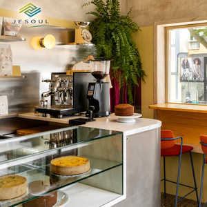 Mostrador de pago con pantalla LED, <span class=keywords><strong>mesa</strong></span> de centro, vitrina, mobiliario para hotel, mobiliario para restaurante, mobiliario para bar, carrito de comida, utensilios de bar - Product Image 3