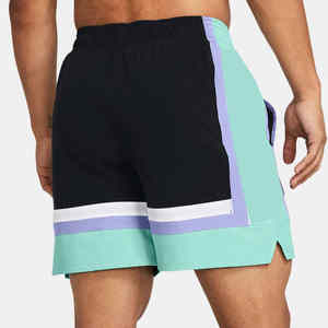 Pantalones cortos deportivos de talla grande para hombre, ropa deportiva de patrón sólido para entrenamiento al aire libre, gimnasio, entrenamiento para correr - Product Image 2