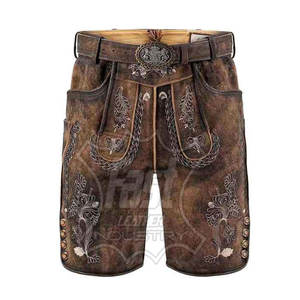 OEM Services Reasonable Price <b>Shorts</b> For <b>Men</b> Latest Style Custom Design Streetwear Breathable lederhosen Bavarian <b>Shorts</b> - Product Image 1