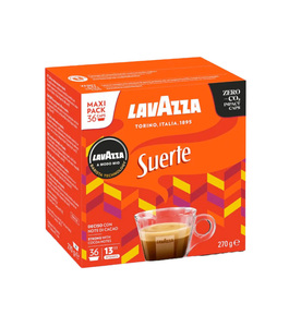 กาแฟบด Lavazza Suerte Prezzo Amigo บรรจุถุง 1 กก. นำเข้าจากอิตาลี รสชาติเข้มข้น ติดทนนาน เหมาะสำหรับทำเอสเพรสโซ - Product Image 1