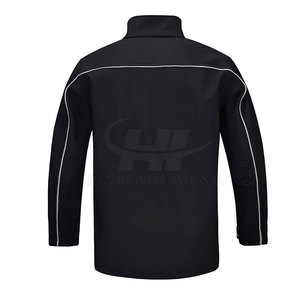 Chaqueta Softshell para Hombre con Cierre, Cuello Alto, Logotipo Frontal, Diseño Personalizado, Ecológica, Transpirable, para Invierno - Product Image 3