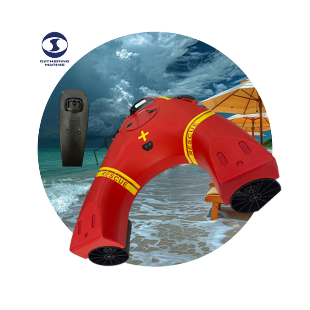 Flood Prevention Water Rescue Robot life Saving Equipment Long Distance Wireless Control U Type Life Boat For Water Rescue