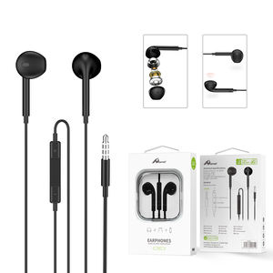 เพลิดเพลินกับหูฟังสีดำพร้อมไมโครโฟนควบคุมระดับเสียงแจ็ค3.5มม. หูฟังสายเคเบิล1เมตรหูฟังอินเทอร์เฟซแบบ Type-C - Product Image 2