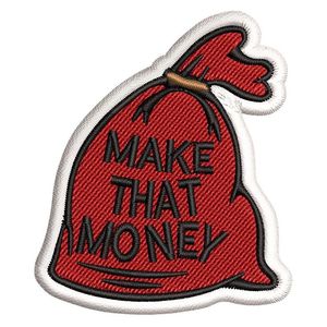 <b>Iron</b> On Cross Patches Embroidered Black Red Silver Cloth Decorations For Clothing - Product Image 3