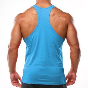 Vente en gros 2025 Débardeur d'été en coton sans manches personnalisé Débardeur de gymnastique Muscle ajusté Stringer Débardeur pour homme - Product Image 2