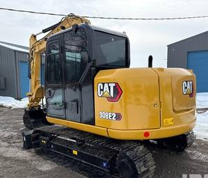 Mini-excavatrice Cat 307.5 d'occasion en excellent état, prête à l'emploi, machine de construction hydraulique sur chenilles avec composant moteur essentiel - Product Image 4