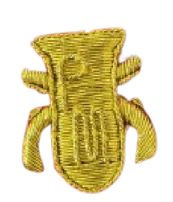 Écussons de sécurité personnalisés de haute qualité, brodés en forme de cœur, emblèmes, badges, fils de bullion, accessoires uniformes, aimants, chapeaux - Product Image 2