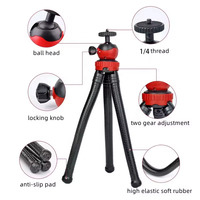 Trépied flexible transformable pour appareil photo, super grand trépied flexible pour smartphone et GoPro