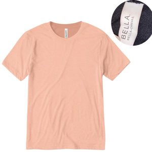 Camiseta de lona ajustada de manga corta 3001CVC Bella - Product Image 3