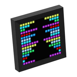 <b>5</b>-Inch Plastic Digital Photo Frame LCD Screen Pixel Art LED Clock Video Playback USB Interface WiFi Capable <b>Plays</b> MP4 Format - Product Image 5
