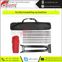Elite Heavy Duty Robust Frame Soccer Pop Goal Post Calidad superior Venta caliente Equipo de entrenamiento para fútbol competitivo