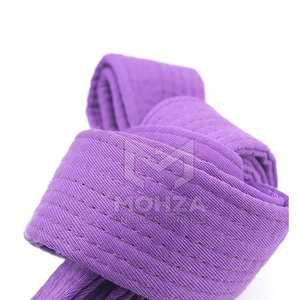 Cinturón de Karate de Artes Marciales con el Mejor Diseño, Logotipo Frontal, 100% Algodón, Cómodo, Duradero, Transpirable, de Secado Rápido, Unisex, para Adultos, de Alta Calidad - Product Image 5
