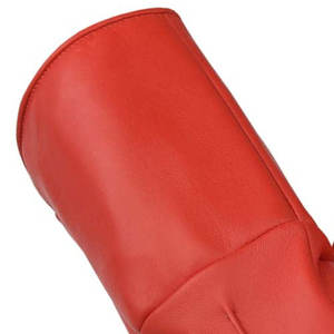 Guantes de espada protectores de cuero de diseño personalizado de alta calidad, protección acolchada de lucha, equipo de esgrima, guantes de espada - Product Image 4