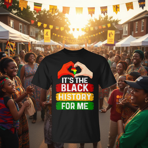Camiseta Black History for Me para Mujeres Afroamericanas, Categoría Promocional - Product Image 3