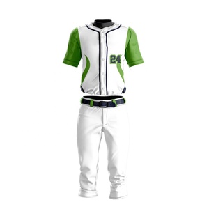Best Quality Custom Sublimation Plus Size Adult <b>Baseball</b> Jersey Pant Set 100% Polyester Lightweight Quick Dry Breathable - Product Image 1