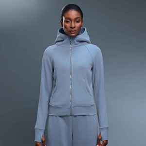 Chándal de Invierno Personalizado al por Mayor para Mujer, Abrigado, con Botones Cubiertos, Grueso, Informal, para Deportes al Aire Libre, Fitness, Entrenamiento, Correr - Product Image 5
