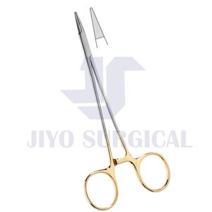 Microvascular Needle Holder Fine Tip Stainless Steel Manual Precision <b>Surgical</b> Forceps CE ISO <b>Basis</b> <b>Surgical</b> <b>Instruments</b> - Product Image 1