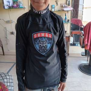 Athletic Ice Hockey Inner Shirt 100% Polyester Cut Resistant Material Neck Guard Compression Layer Breathable Quick Dry - Product Image 6