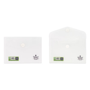 Velcro trasparente®Chiusura busta di plastica 17x12cm per schedari - Product Image 1