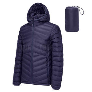 Meilleur matériel 2025 hiver doudoune col montant avec logo avant marque privée tenue décontractée vente en ligne - Product Image 1