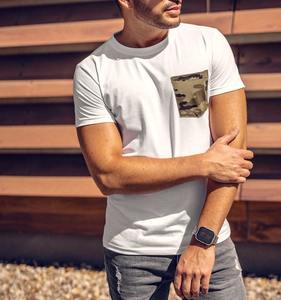 Camisetas de camuflaje con estampado personalizado para hombre de último diseño, camisetas de camuflaje cómodas transpirables de talla y logotipo personalizado para hombre - Product Image 4