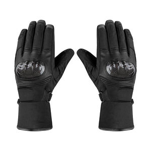 Vente chaude personnalisé 100% cuir plein doigt course moto gants respirant imperméable en plein air moto Auto course porter - Product Image 1