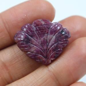 Rubí Rojo Natural Tallado en Cabujón, Gema de Rubí Tallada a Mano, Piedra Suelta Lisa, Proveedor Mayorista de Piedras para Joyería - Product Image 1