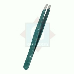 Pinzas para cejas Herramienta de recorte de cejas de acero inoxidable Pinzas para desplumar maquillaje de belleza - Product Image 2