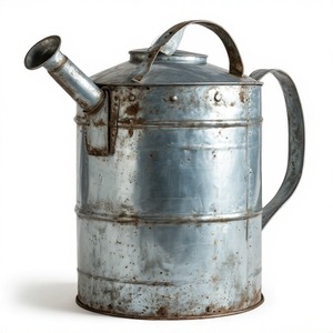 AntiqueVale foyer à bol profond avec piédestal en fer surélevé Rustic Free Metal Iron Warm Black Coated Garden Suppler - Product Image 3