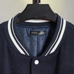 Wholesale Customizable Lightweight <b>Men's</b> <b>Bomber</b> <b>Jackets</b> Spring Fall Full Zip Stand Collar Windbreaker Active Coat Outwear - Product Image 3