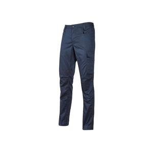 U-POWER Hiver Workwear Stretch CVC Pantalon avec BRAVO TOP Westlake Blue - Product Image 1