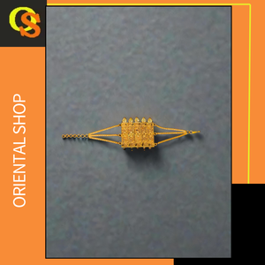 Pulseras de alta calidad con pulseras hechas a mano de diseño único chapadas en oro de 22 quilates, joyería para mujer, joyería - Product Image 2