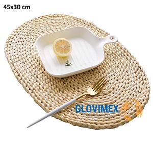 Top nouveau Design assiette jacinthe d'eau décor de cuisine assiette ronde décor Table fabriqué à la main pratique meubles de maison - Product Image 2