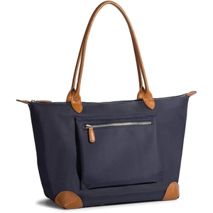 กระเป๋าผ้าแคนวาสสำหรับผู้หญิงพร้อมสายสะพายหนังน้ำหนักเบาความจุขนาดใหญ่ - Product Image 2