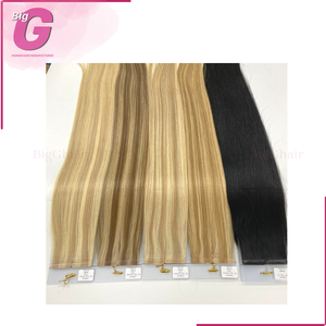 <b>CLIP</b> IN Hair Luxury Quality Virgin Remy hair HUMAN HAIR <b>EXTENSION</b> in Vietnam Factory - Product Image 5