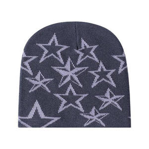 Cintre Impex Fabrication Bas quantité minimale de commande Populaire En Gros Logo Personnalisé Jacquard Acrylique Tricoté Tuque Bonnet D'hiver - Product Image 5