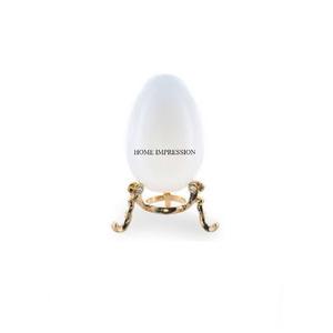 Look attrayant en aluminium coulé plaqué or de haute qualité support d'oeuf unique Organisation de stockage ustensiles de cuisine accessoires fournitures - Product Image 1