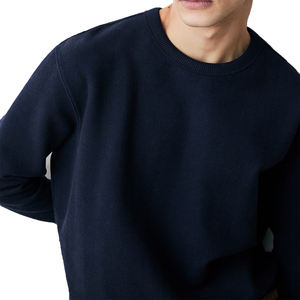 Sudadera de ajuste regular para hombre, ropa de calle de algodón 100% de invierno con logotipo personalizado, prendas de punto holgadas de talla grande con cuello redondo a la moda - Product Image 5