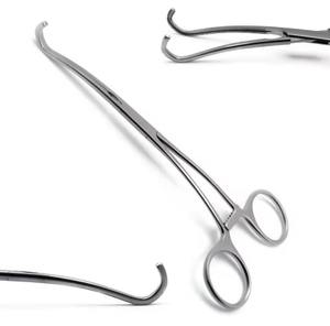 Pince vasculaire pédiatrique Cooley de haute qualité, 16 cm, mâchoire graduée, acier inoxydable, instruments chirurgicaux, forceps vasculaires Cooley - Product Image 1