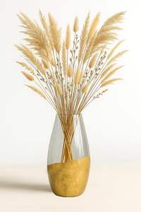 Elegante florero de metal hecho a mano, centro de mesa decorativo para el hogar, sala de estar, vestíbulo del hotel y exhibición de decoración de bodas - Product Image 2