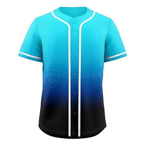 Camiseta de Béisbol de Cuello Redondo para Hombre de Alta Calidad, Secado Rápido, Transpirable, 100% Poliéster, Cómoda, Personalizable, 220g - Product Image 1