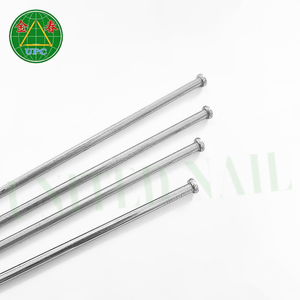 Clavo de hierro para construcción de 4,9x295mm con vástago liso y tipo de cabeza plana para muebles y construcción precios de fábrica competitivos - Product Image 2