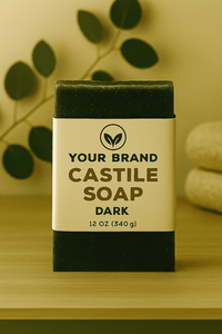 Etiqueta privada 8oz Jabón de Castilla Anti-Acné Refrescante Aroma de cereza Salvia Orgánica Fórmula blanqueadora suave Sal mineral - Product Image 4