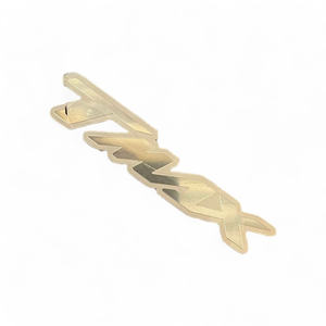 Custom Size Chrome Embossed TMAX <b>Sticker</b> 3D Logo Decals Emblem for Yamaha TMAX Decoration - Product Image 1