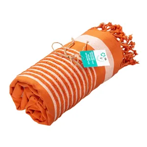 Teli da Spiaggia Sostenibili in Fibra Riciclata Futa, Gadget Ecologici per la Spiaggia - Product Image 2