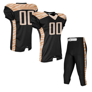 Customized Logo Light Weight American Football Uniform 100% Polyester <b>Nylon</b> Jersey <b>Shorts</b> American Football Jersey uniform - Product Image 1